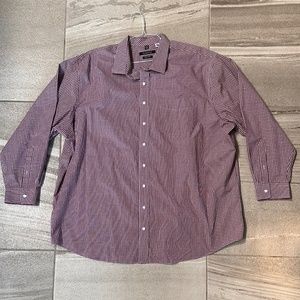 Men’s Synrgy Long Sleeve Button Up Size 20 37/38